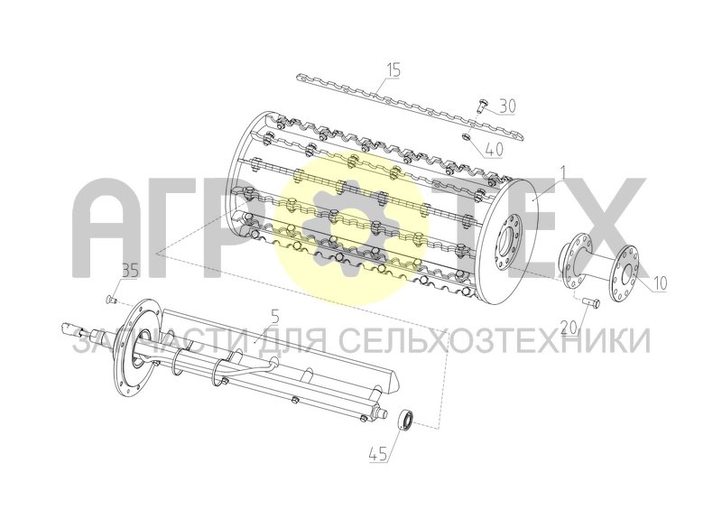 Чертеж Валец (2650.03.04.080A)